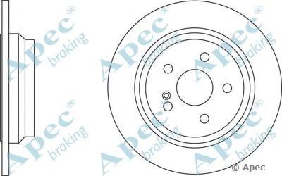 APEC BRAKING dsk2703 -  Тормозной диск